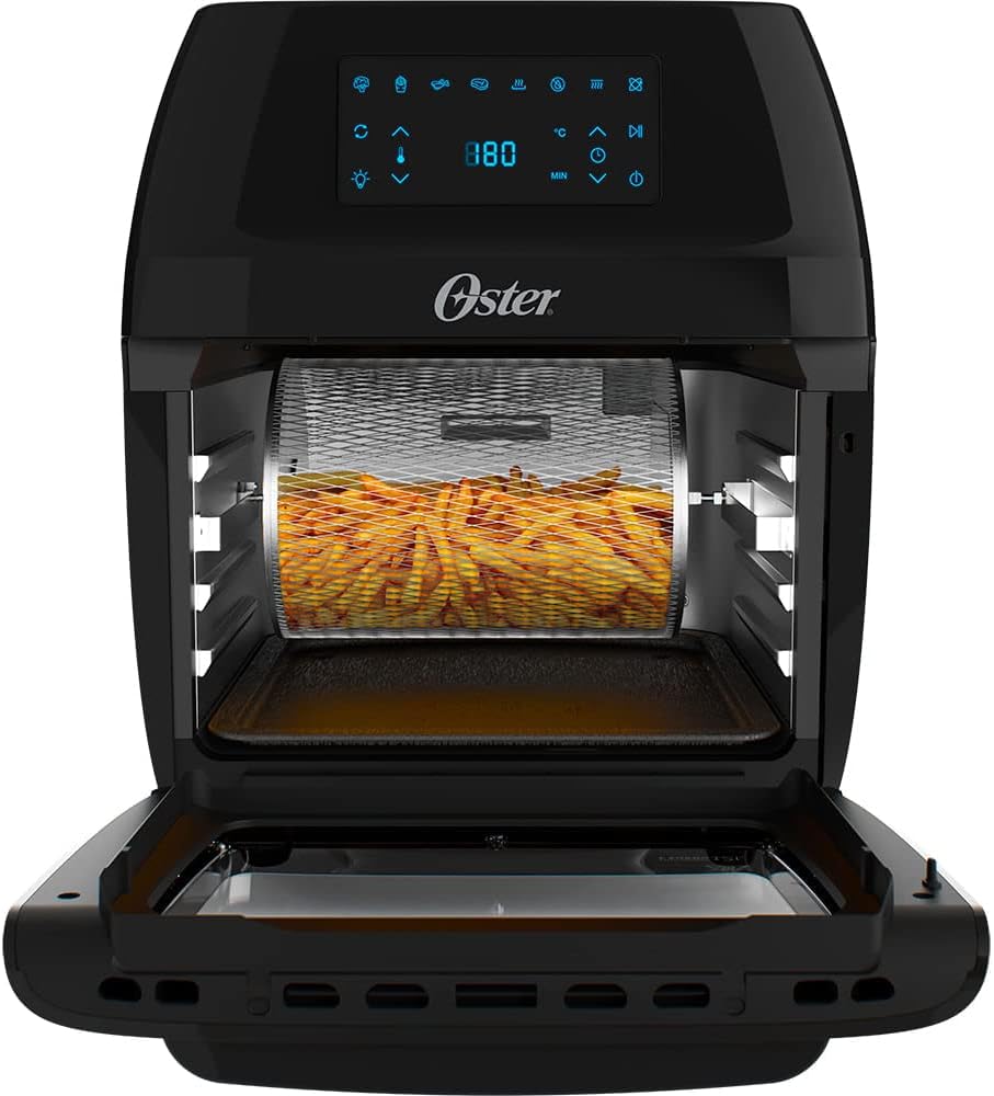 Fritadeira Air Fryer Oven 12L 1800W 3 em 1 Oster Branco