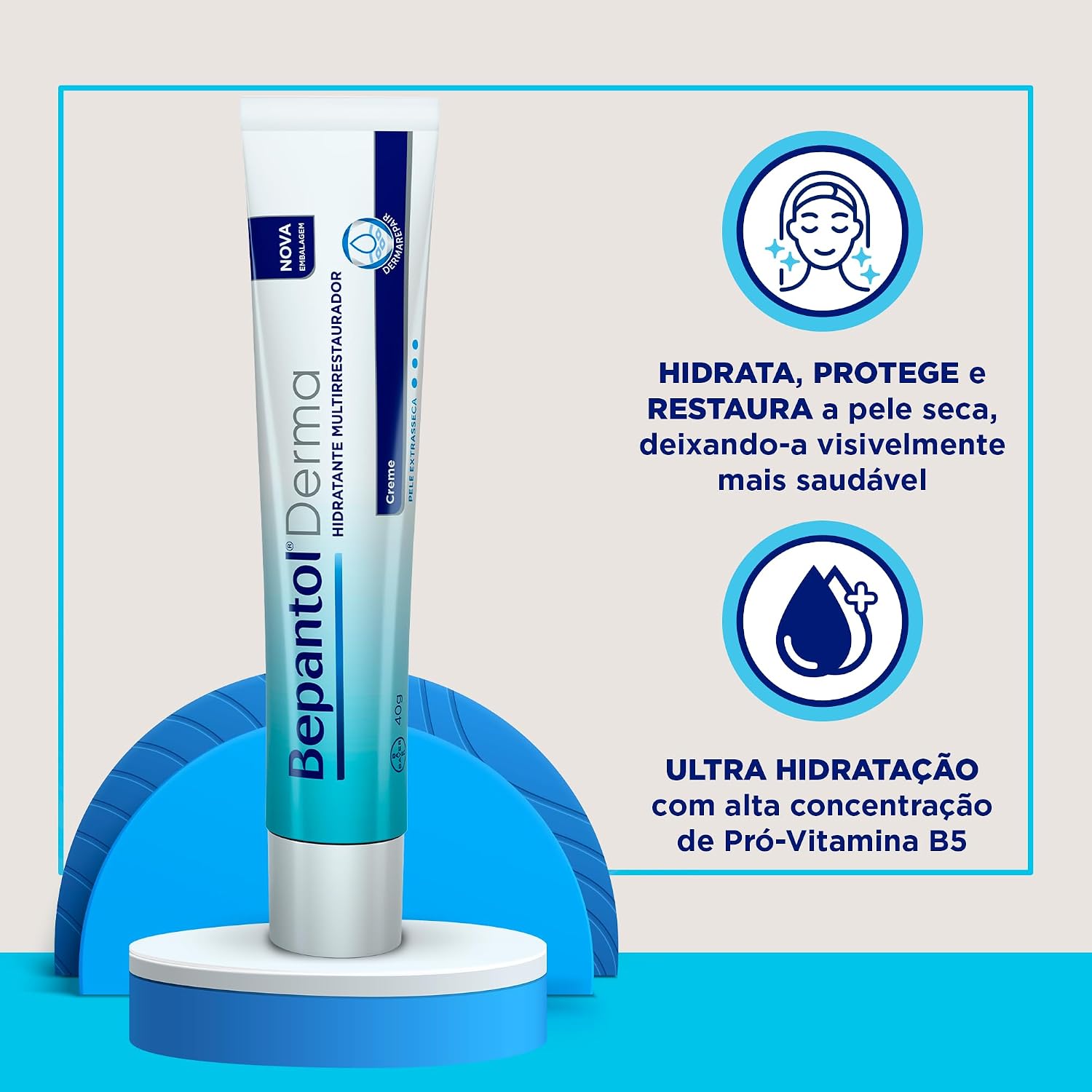 Creme Hidratante Corporal Bepantol Derma