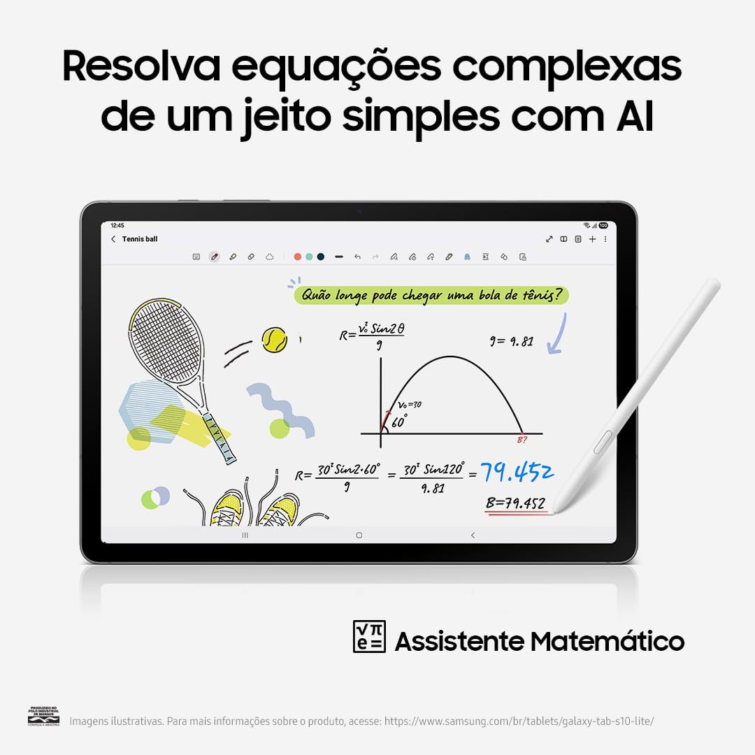 Tablet Tela 10,9 Polegadas com Câmera Traseira 8MP