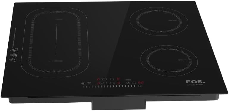 Cooktop de Indução Portátil com Função Turbo e Trava de Segurança
