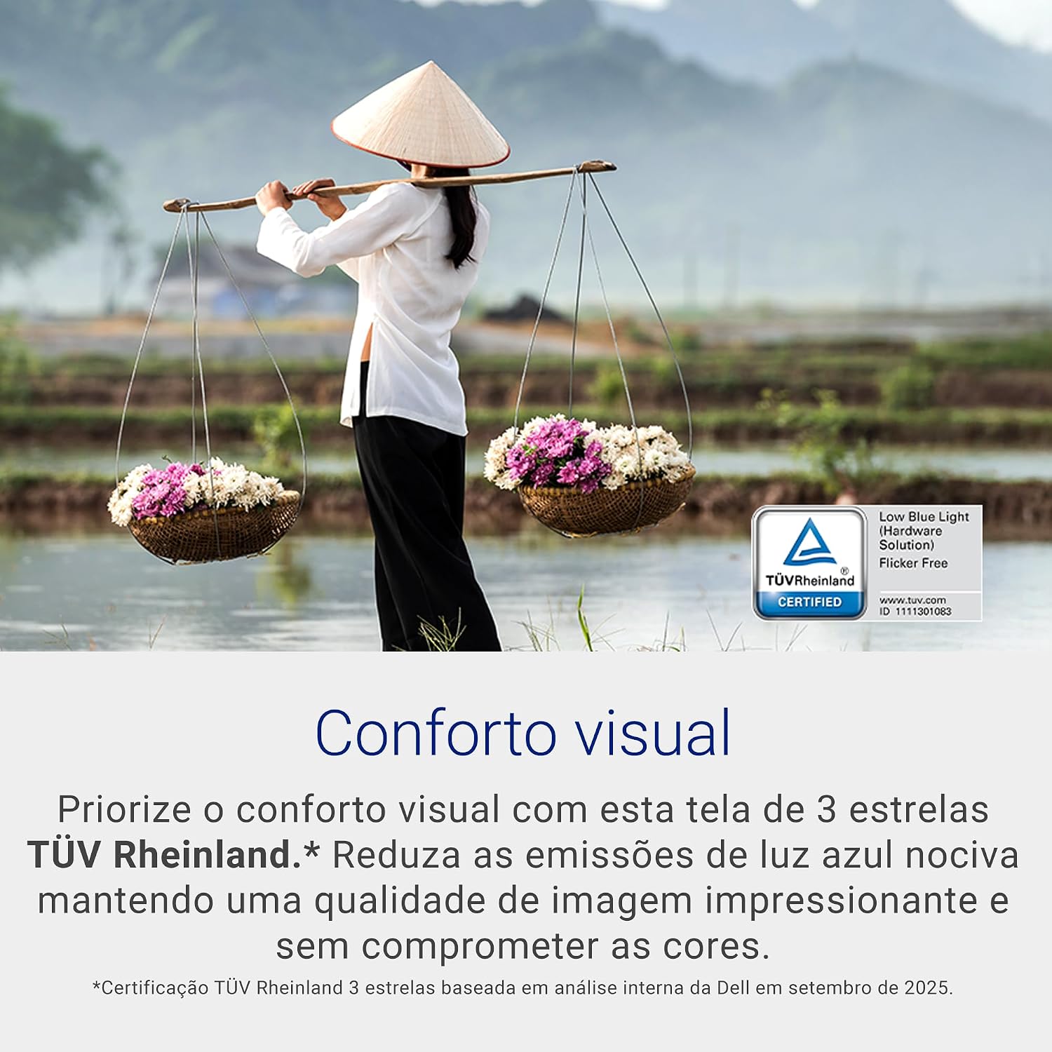 Monitor Dell 27" Full HD (1920 x 1080) - 240Hz - IPS, 99% sRGB, TÜV 3 Estrelas, Conforto Ocular - SE2726HG