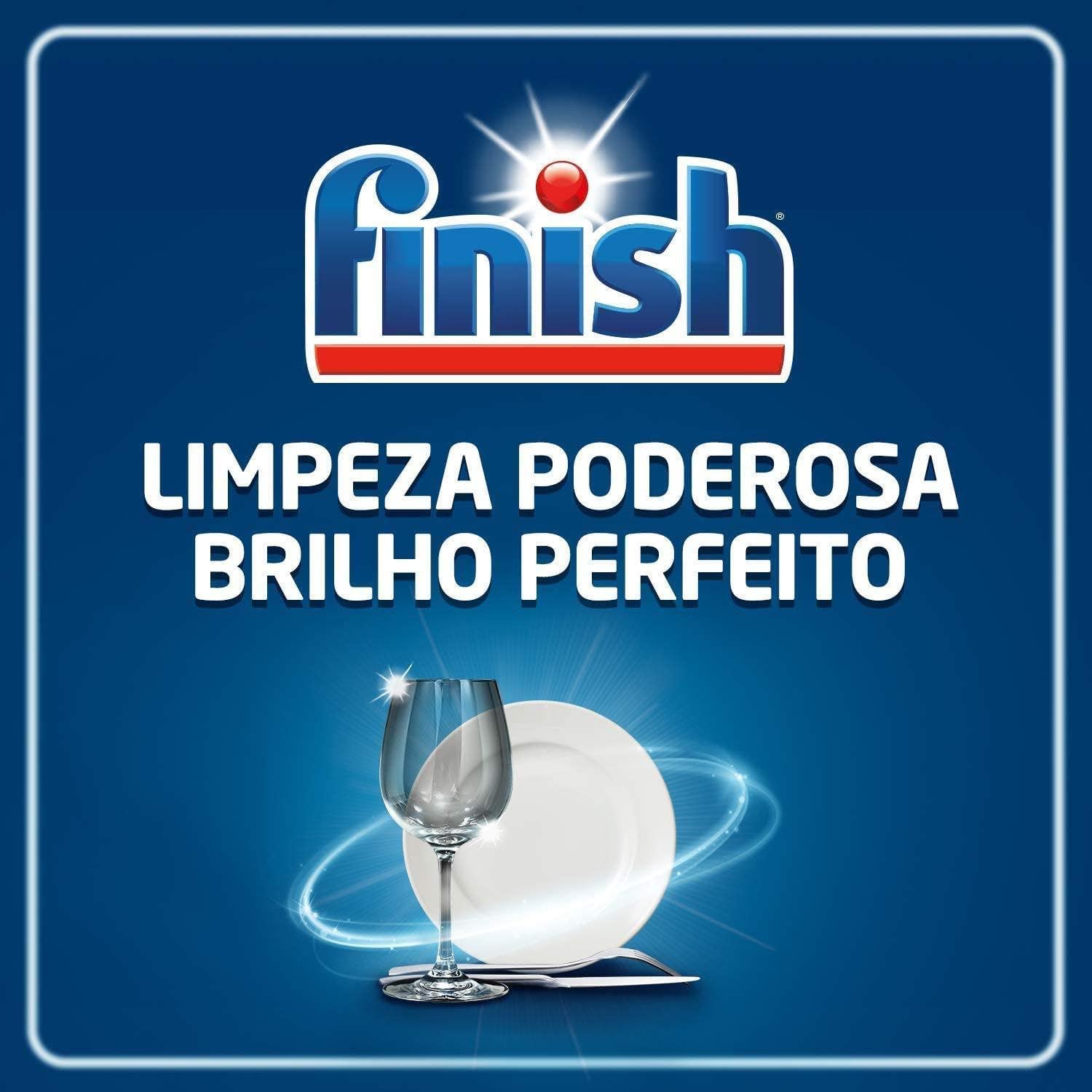Detergente em Pó para Lava-Louças Finish Power Powder Advanced
