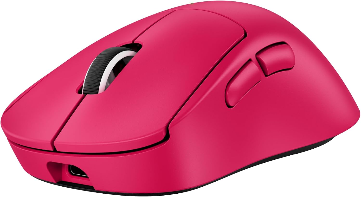 Mouse Gamer Sem Fio Logitech G PRO X SUPERLIGHT 2 DEX com Tecnologia LIGHTSPEED, Design Assimétrico para Destros, 5 Botões Programáveis, Sensor Hero 2 com DPI de 44K, Recarregável - Rosa Magenta