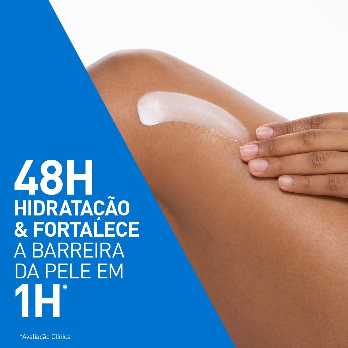 CeraVe Creme Hidratante Corporal, para Pele Seca a Extra Seca, com 3 Ceramidas Essenciais e Ácido Hialurônico, Hidratação Profunda e Duradoura, Tecnologia MVE, Sem Perfume, 453g