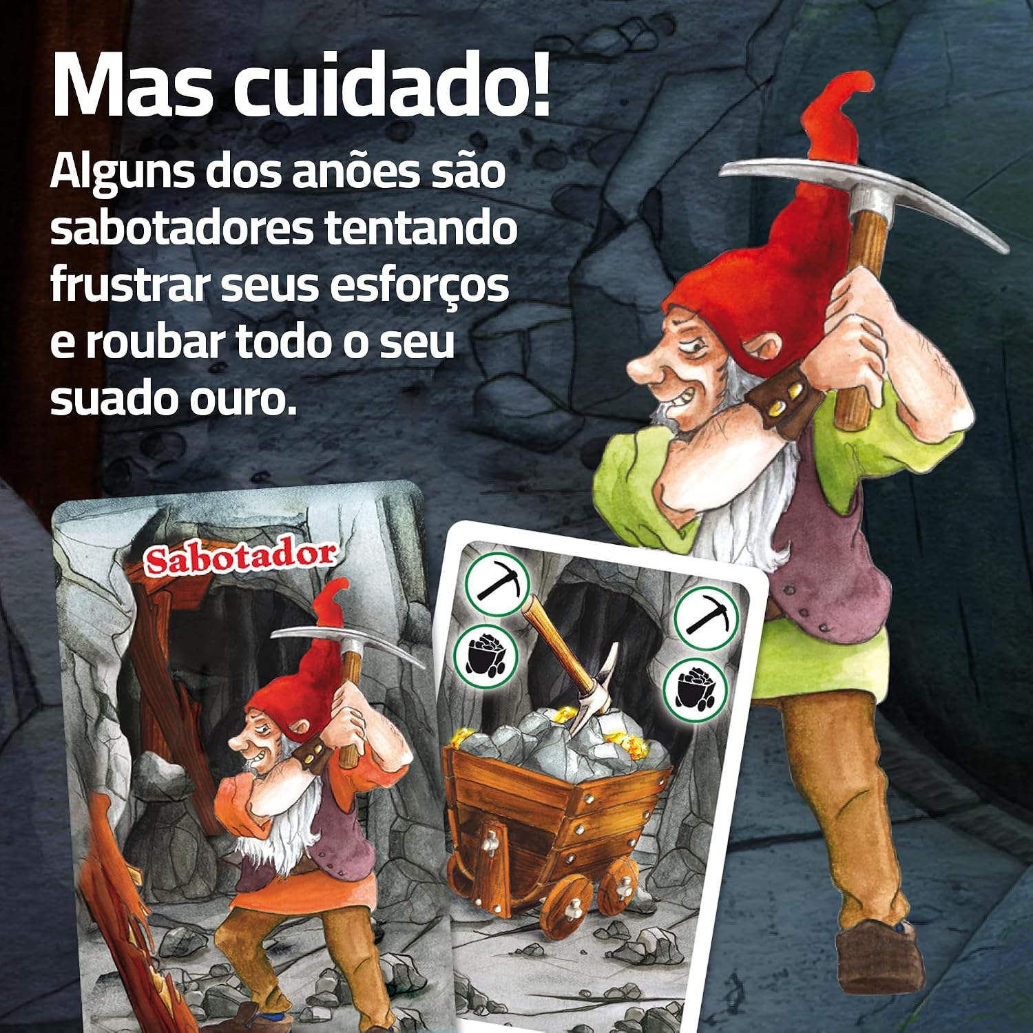 Jogo de Cartas Saboteur