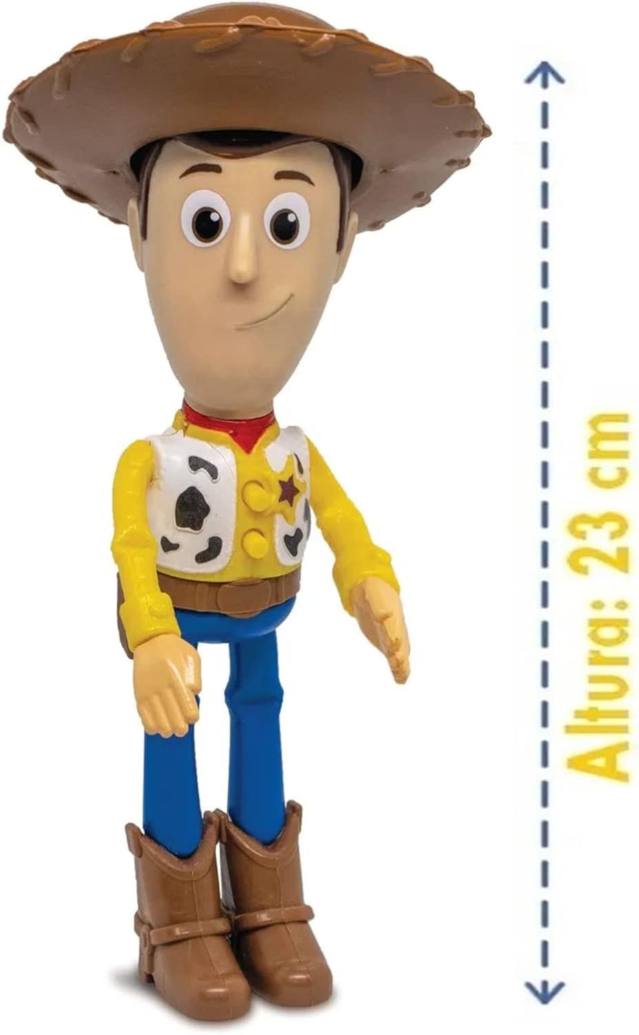 Boneco Woody com Braços Articulados e Frases do Filme