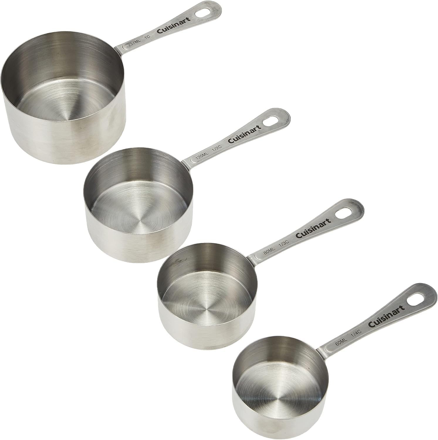 Conjunto Copo Medidor Cuisinart Aço Inox 4 Peças CTG-00-SMC