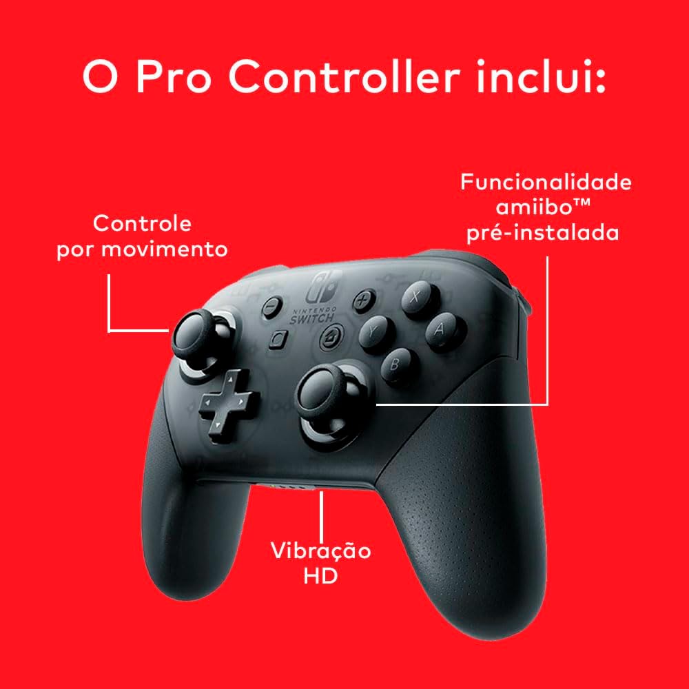 Controle Pro Nintendo Switch