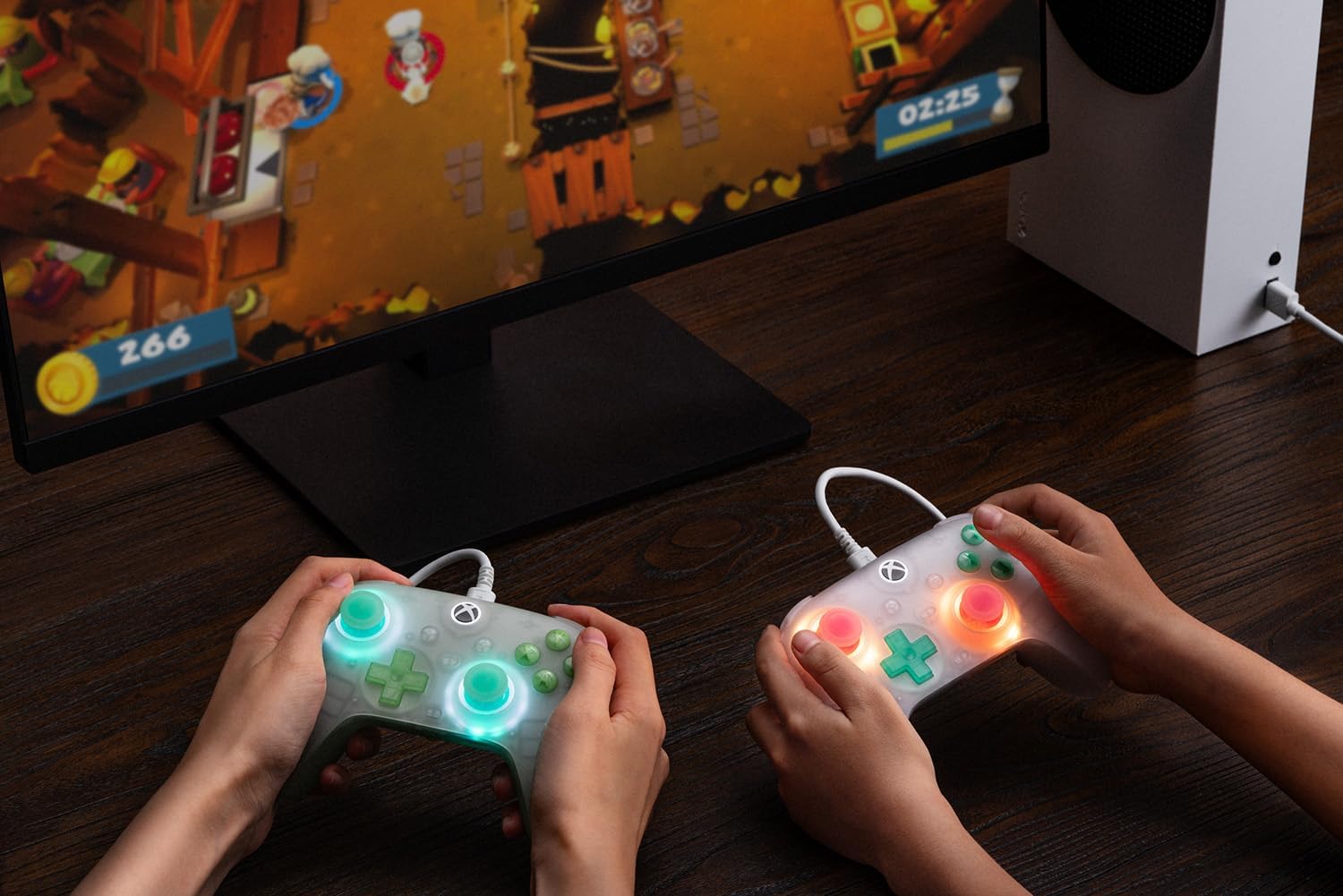 Controle 8BitDo Ultimate Mini Licenciado Xbox com RGB Fire Ring