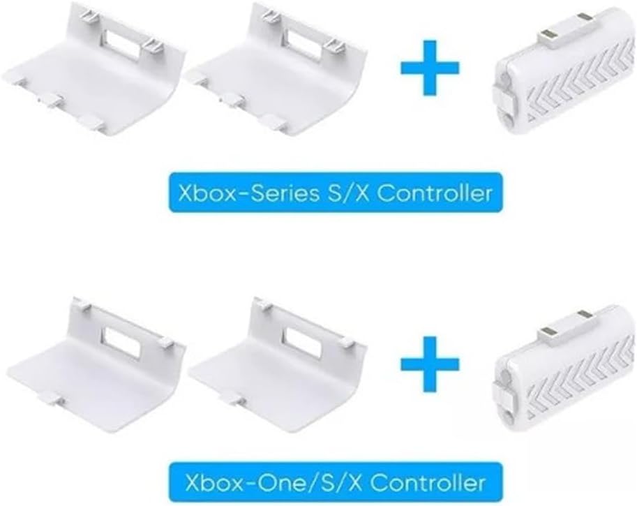 Kit 2 Baterias Recarregáveis com Indicador LED para Xbox Series S