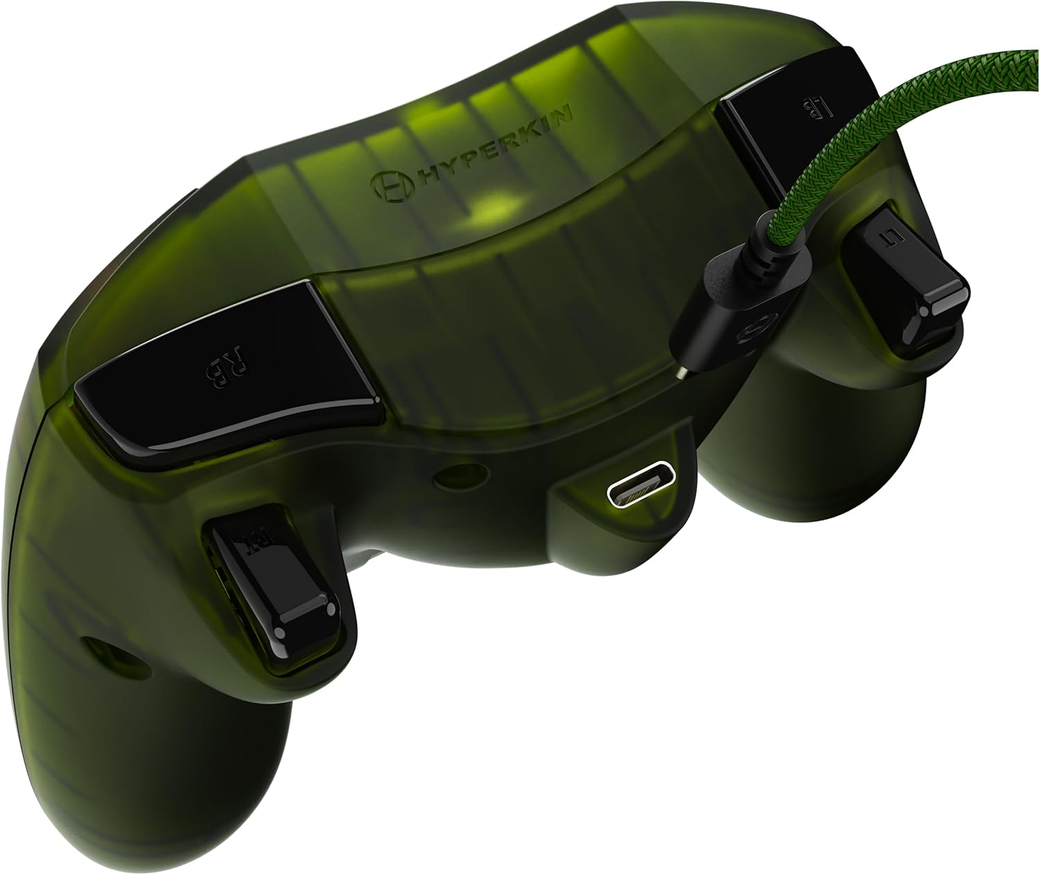 Hyperkin DuchesS Wired Controller - Green - Officially licensed replica for use with Xbox Series X|S, Xbox One, Windows 10|11, PC, Video Game Controller with Hall Effect Sticks, 3.5MM,