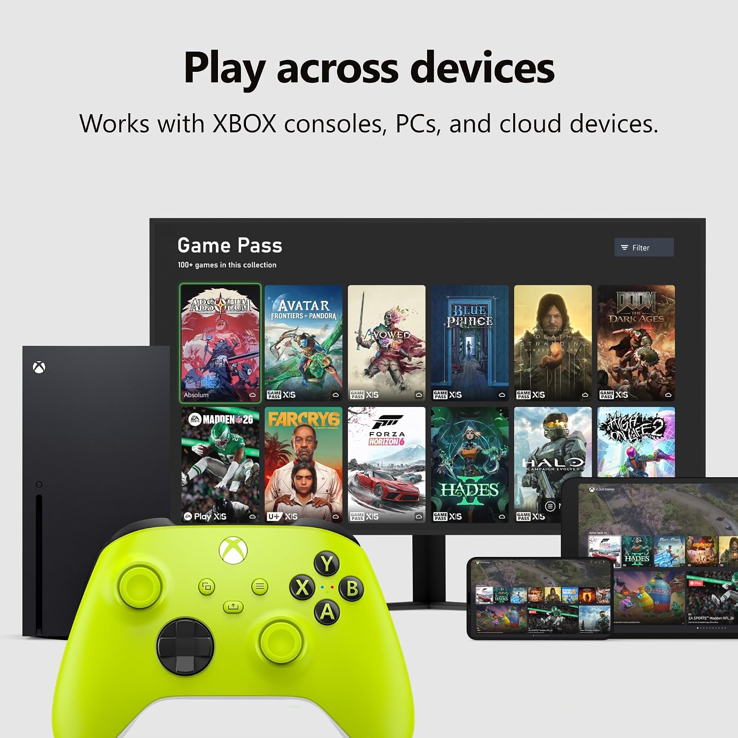 Controle Sem Fio Xbox Electric Volt