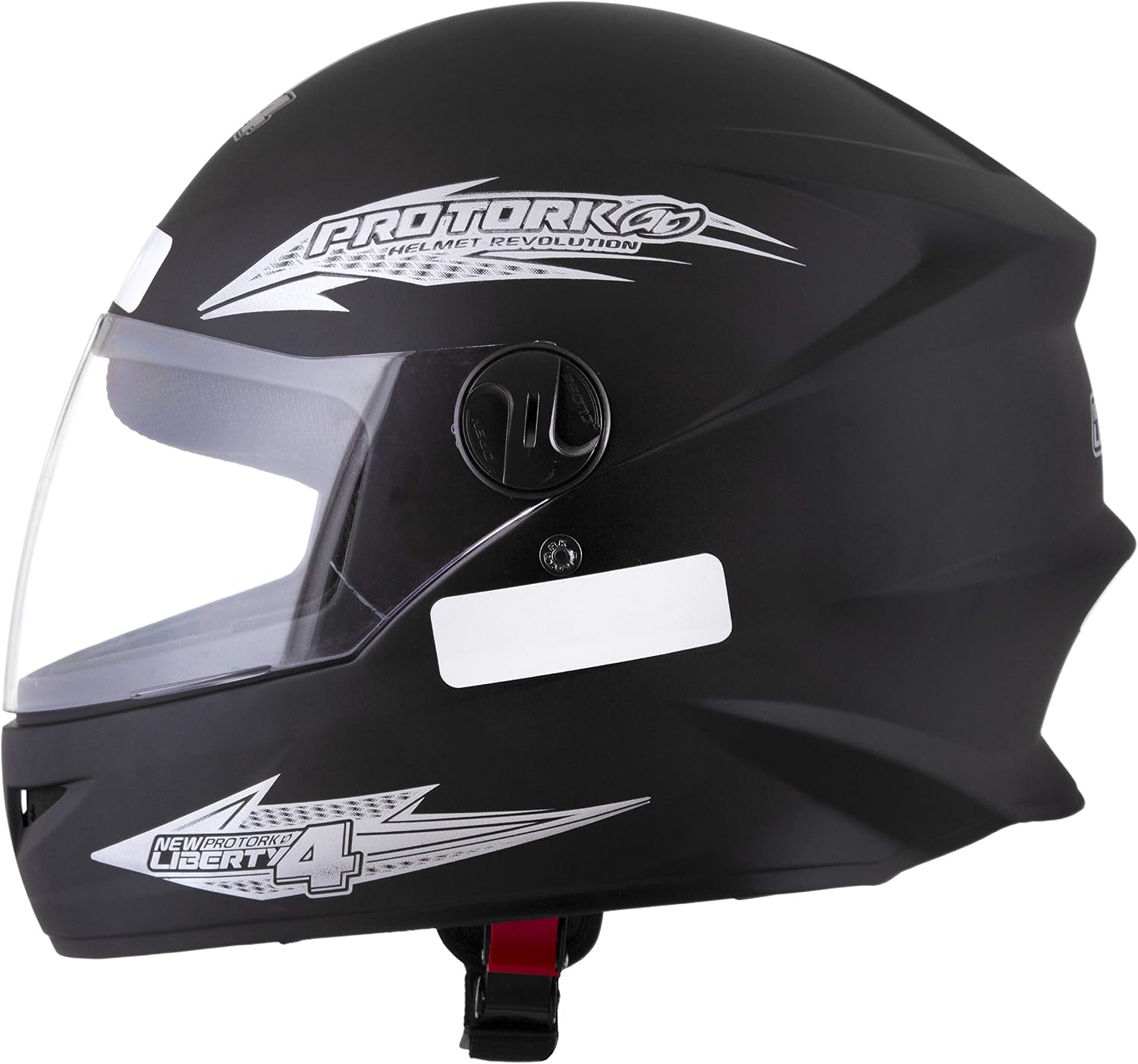 Capacete Automotivo com Viseira 2mm e Fechamento Micrométrico