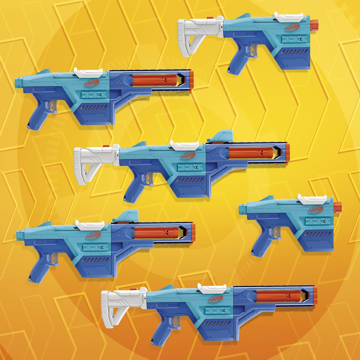 Lançador Nerf N Series com Apoiador Removível