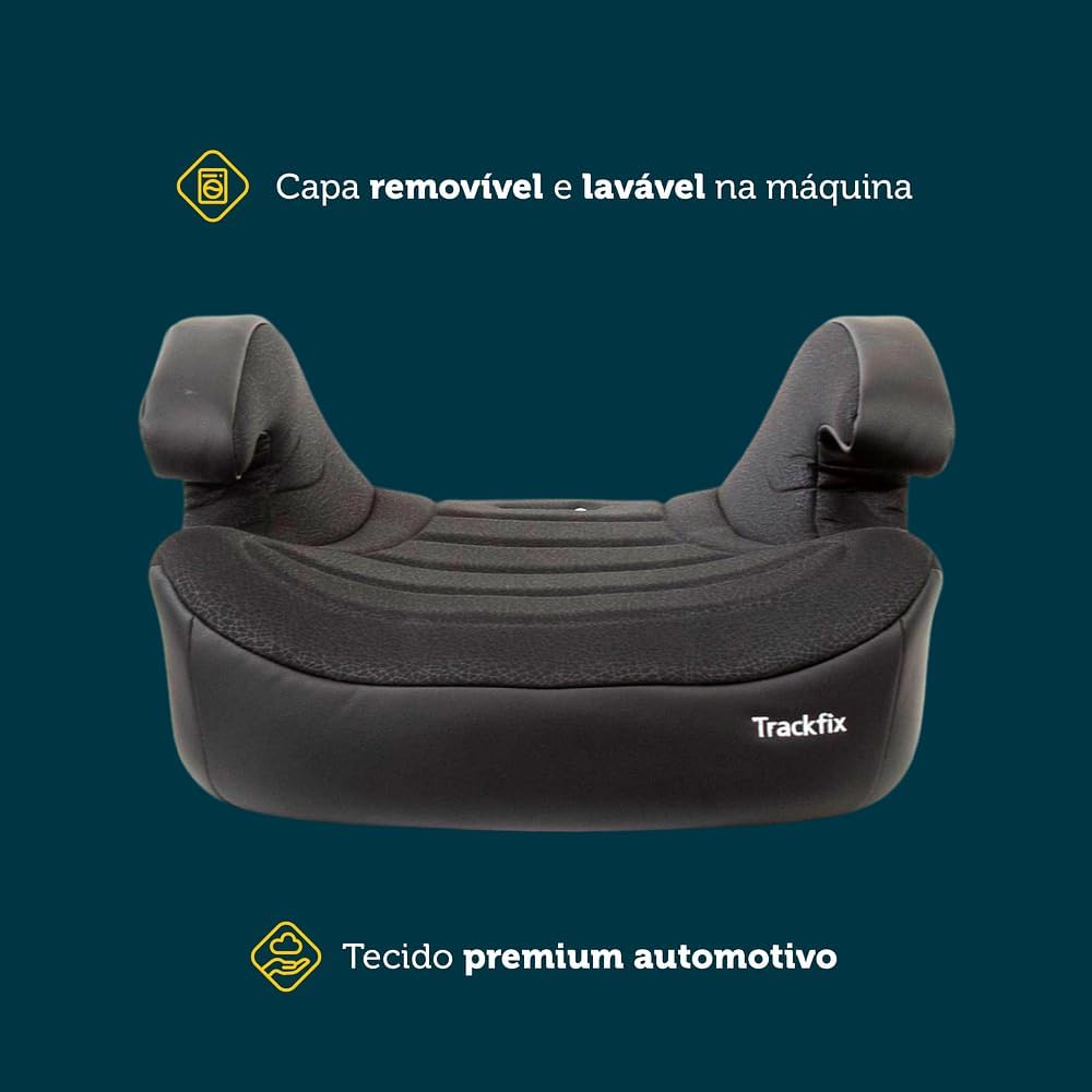Booster Safety 1st, Trackfix, com Isofix, Black