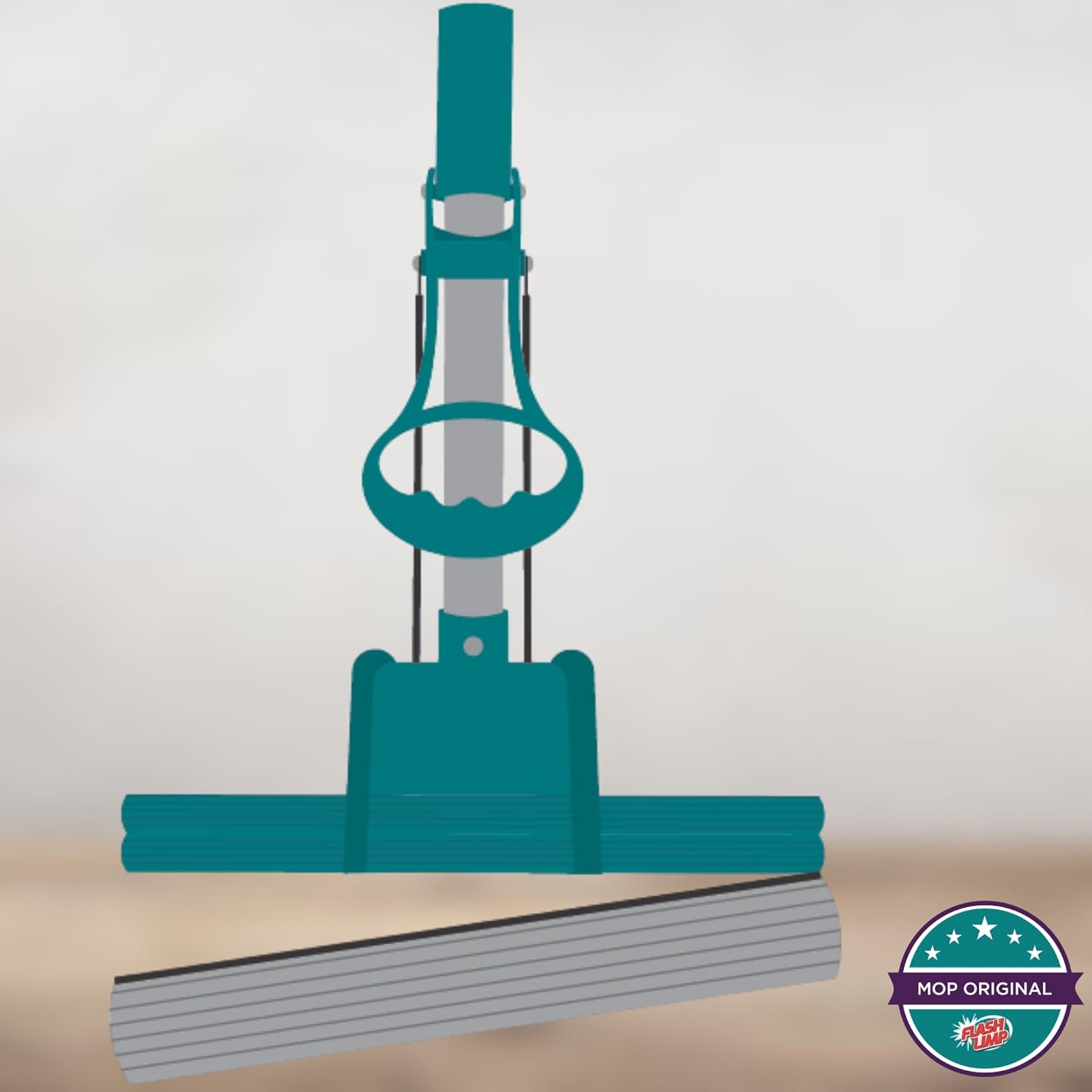 Flash Limp MOP7671 - Mop Limpeza Geral Plus, Verde
