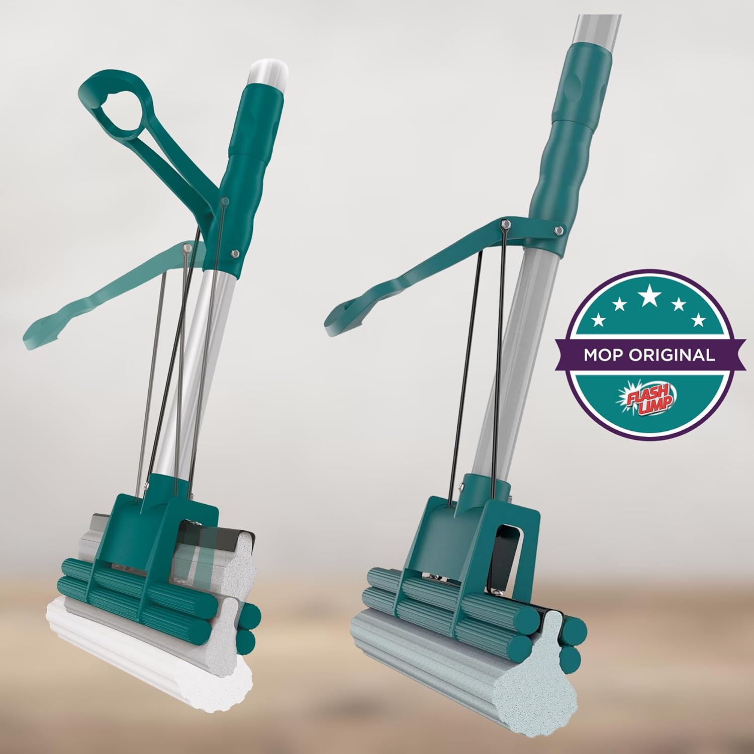 Flash Limp MOP7671 - Mop Limpeza Geral Plus, Verde