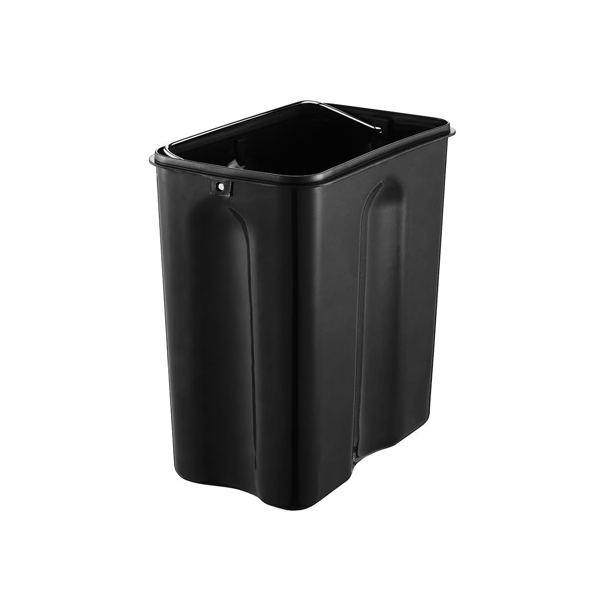 Powermaid Lixeira Retangular Linea com Pedal - Tampa Soft Close - Inox - 5 Litros