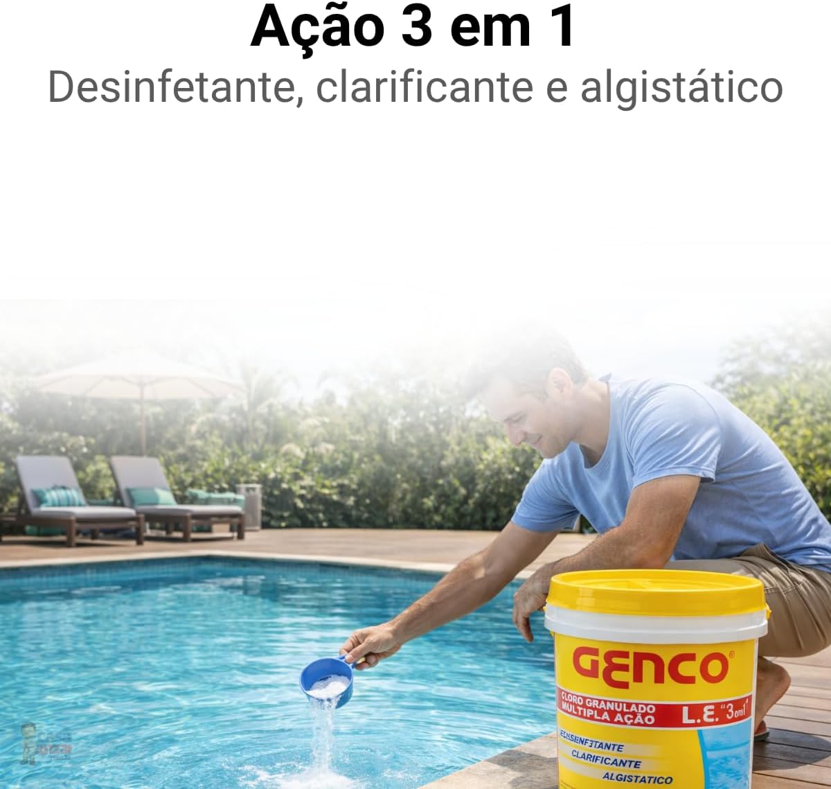 Cloro Genco L.E Mult 3x1-10kg