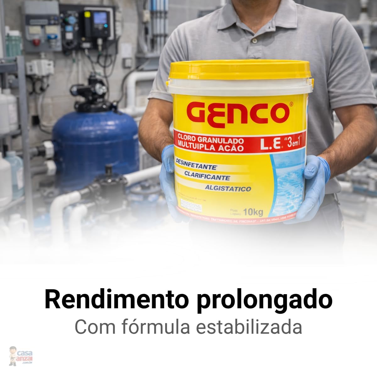 Cloro Genco L.E Mult 3x1-10kg