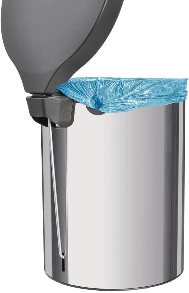 Lixeira com Pedal em Aço Inox AISI 430