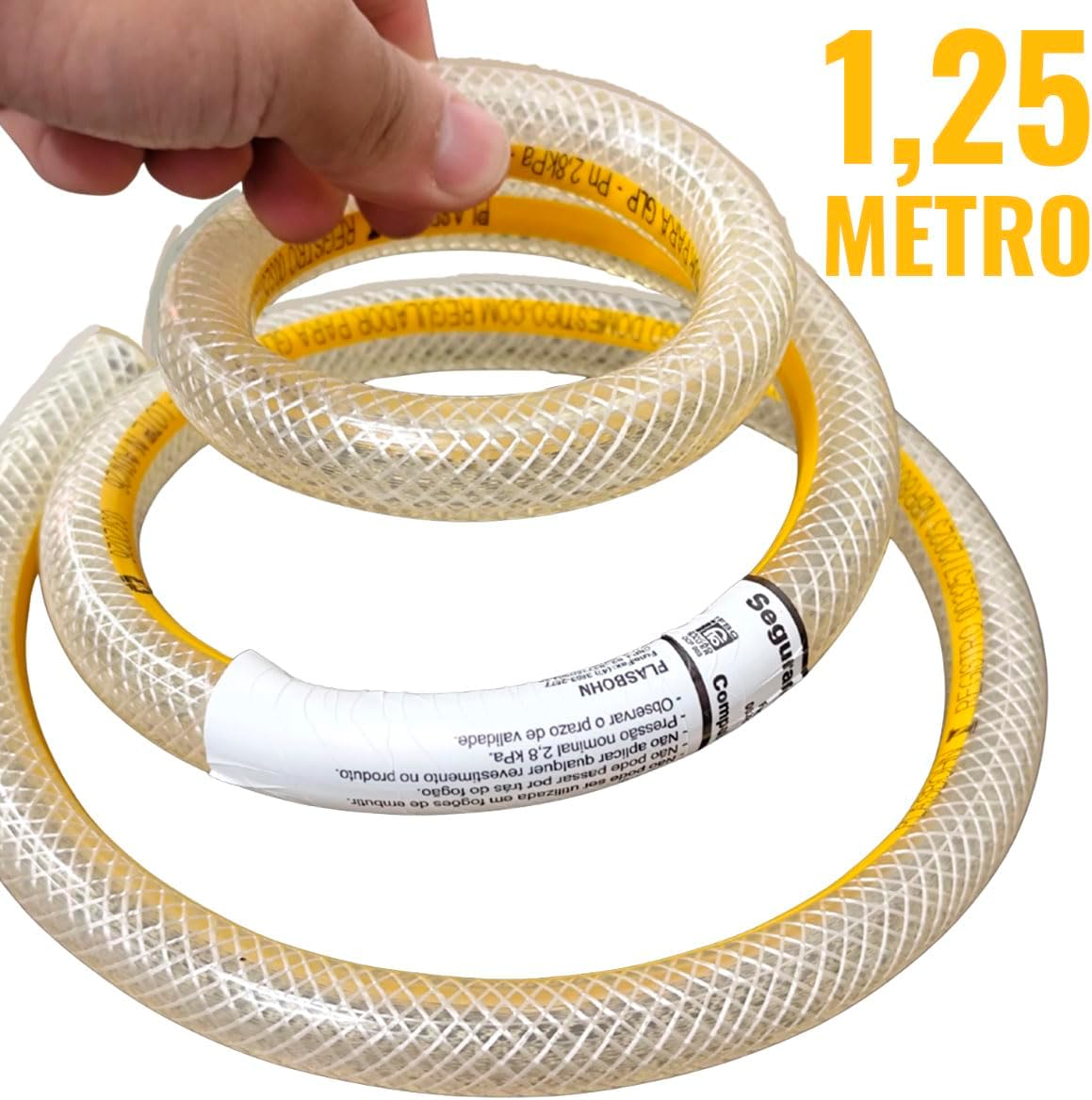 Fogão Portátil 2 Bocas com Kit Gás Completo Regulador e Mangueira 1,25m Stander
