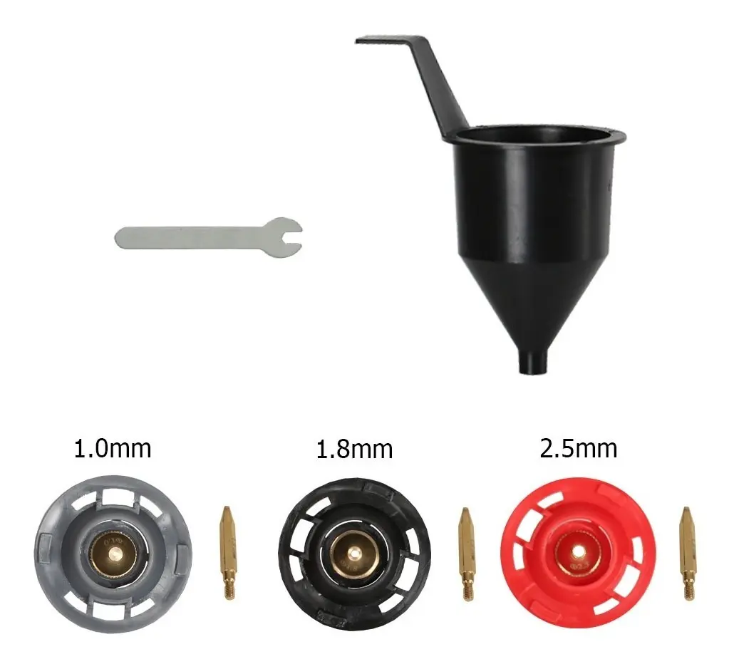 Pistola de pulverização elétrica para pintura hvlp Tssaper TP550 do 800mL
