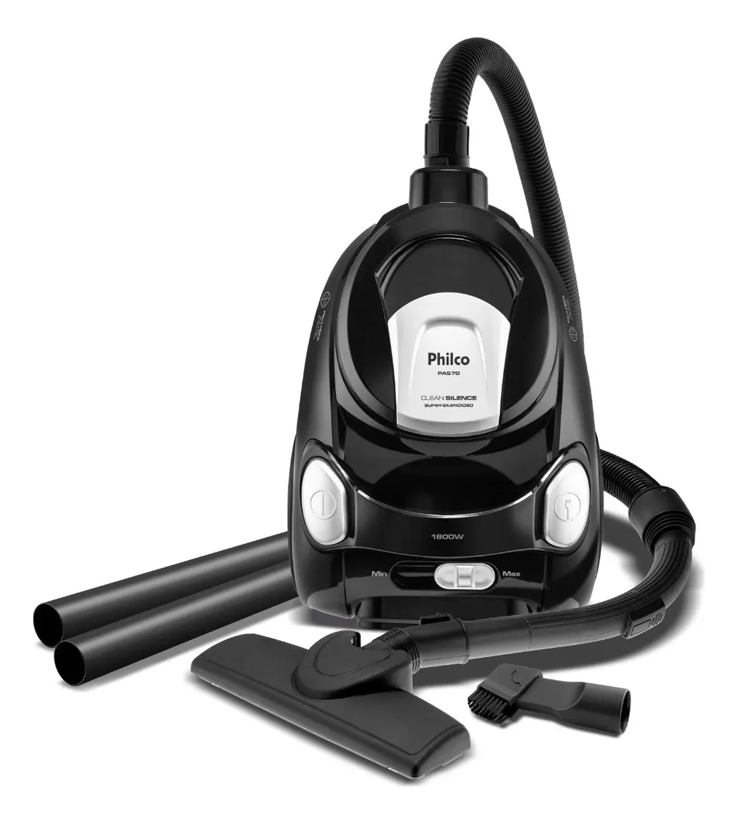 Aspirador Pas70 Super Silencioso 1800w 2,2l Philco - Bivolt 110V/220V