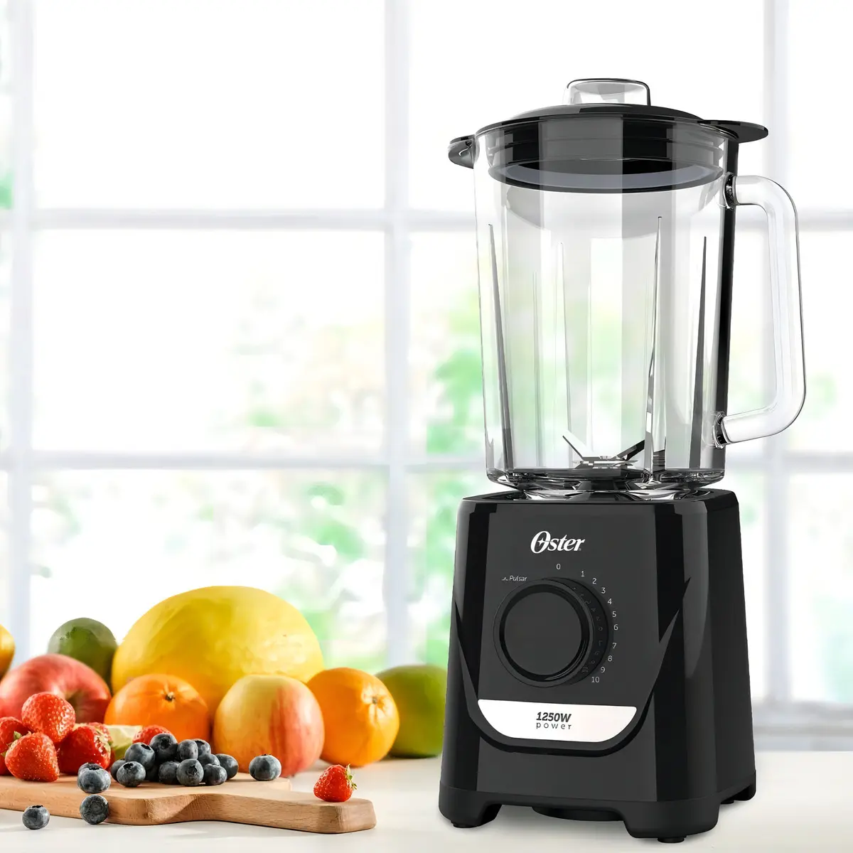 Liquidificador Jarra 1,8 Litros 6 Laminas Inox 1250w - Bivolt 110V/220V