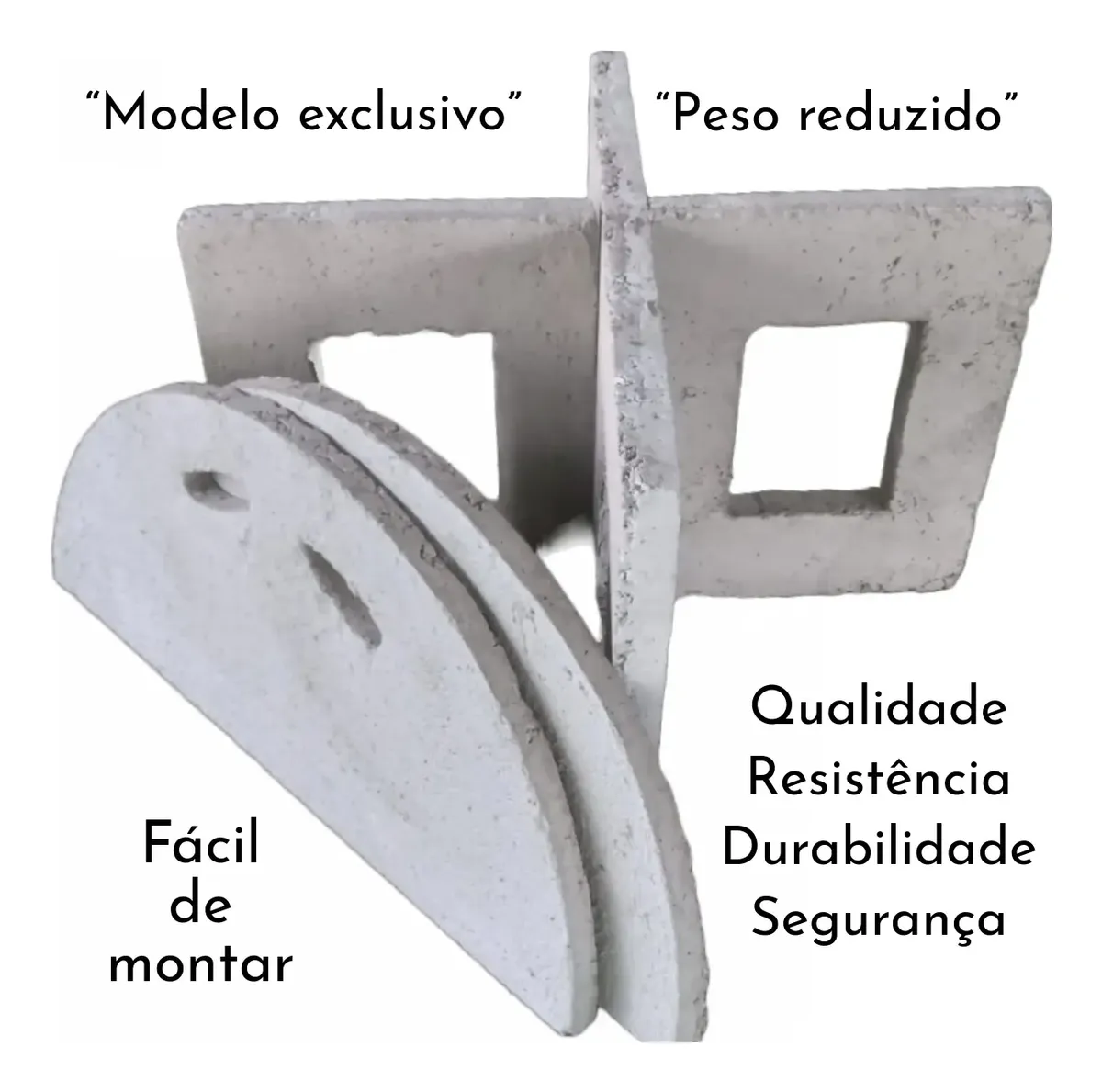 Base Suporte Proscimento 1000l Concreto Pré-moldado