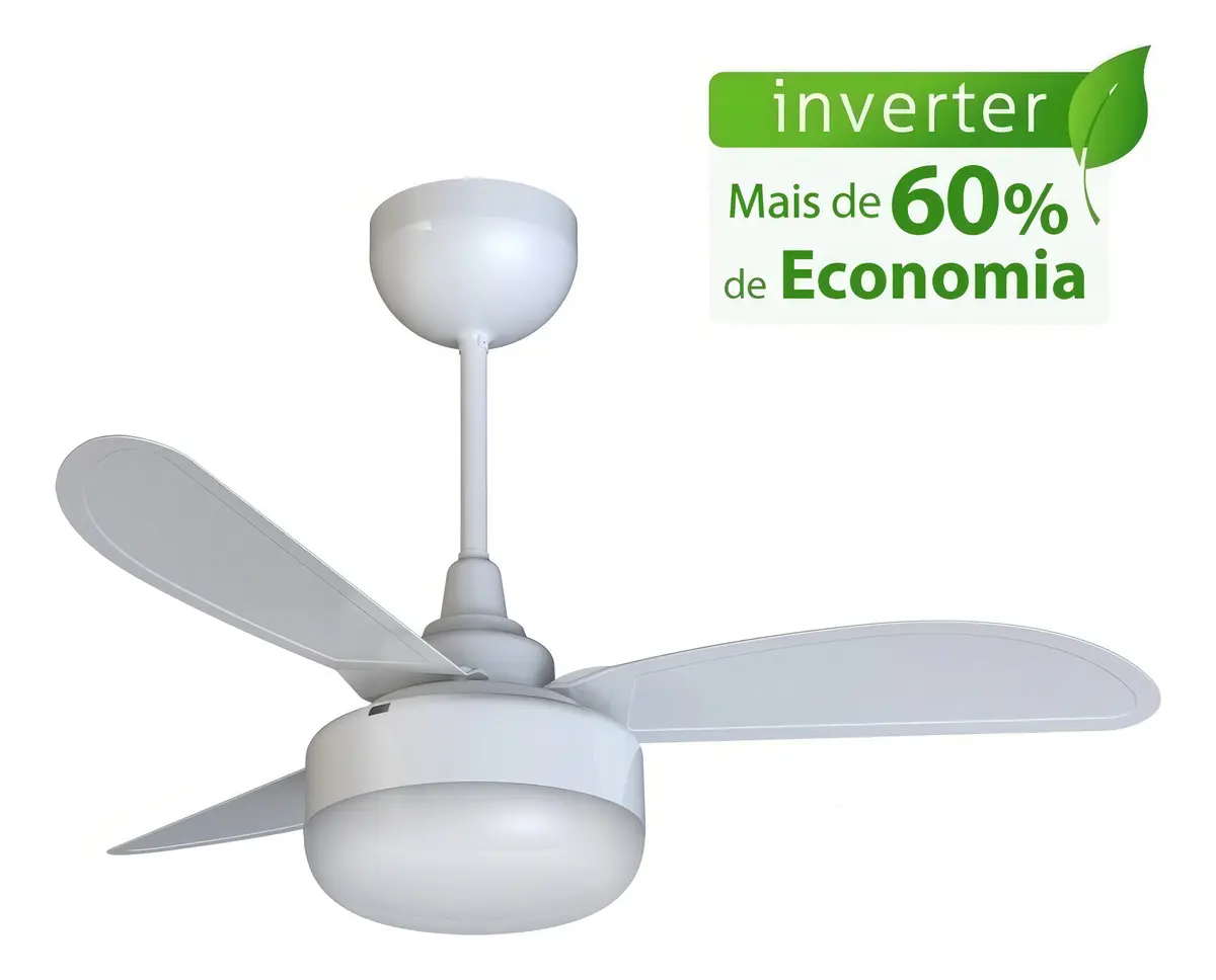 Ventilador De Teto C/ Controle 6 Vel. Fenix Ventisol