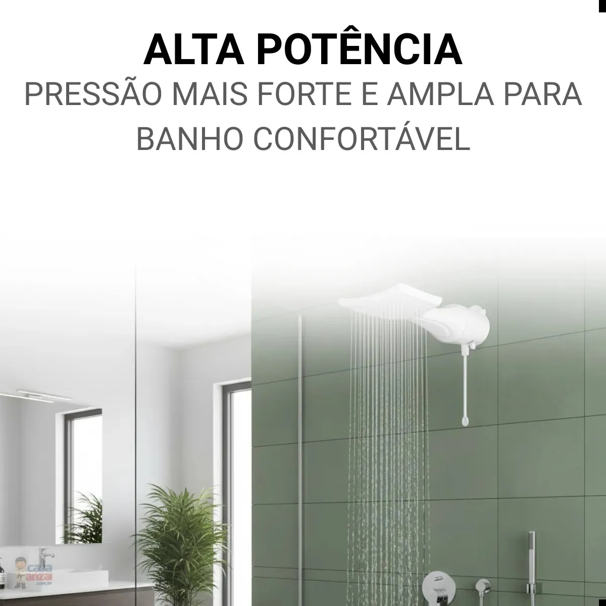 Chuveiro Lorenzetti Loren Shower Ultra Eletrônico 127/220V