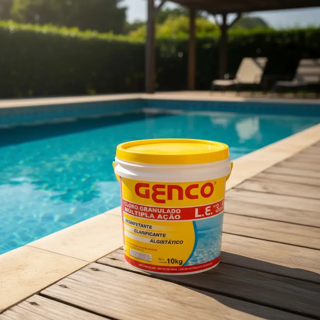 Cloro Genco Multiação 3 Em 1 Granulado 10kg