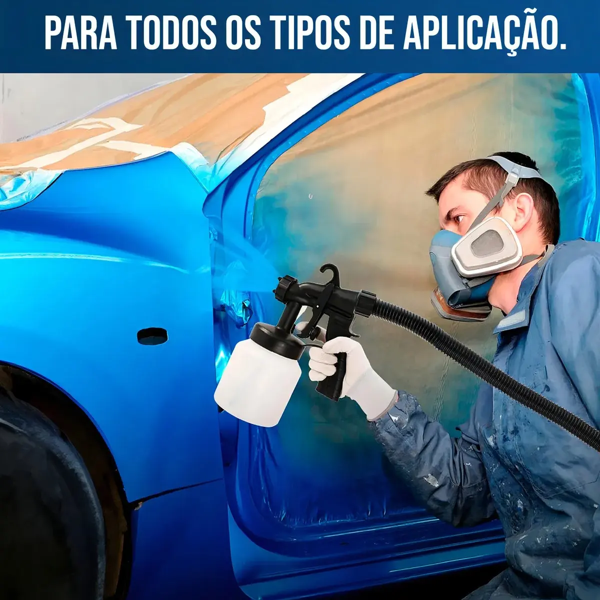 Pistola Pintura Eletrica Pulverizador Tinta Paint 650w