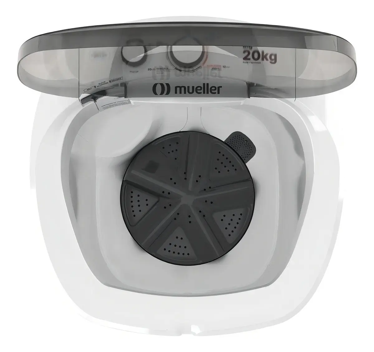 Máquina de lavar semi-automática Mueller Big - 20kg branca 127/220V