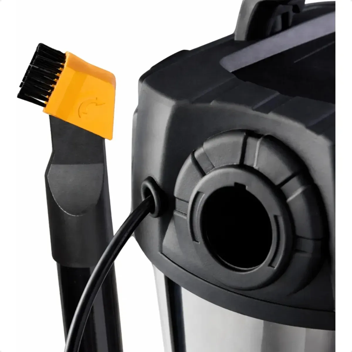 Aspirador Pó E Água Wap Gtw Inox 12 1400w 12l Bocal De Sopro Inox