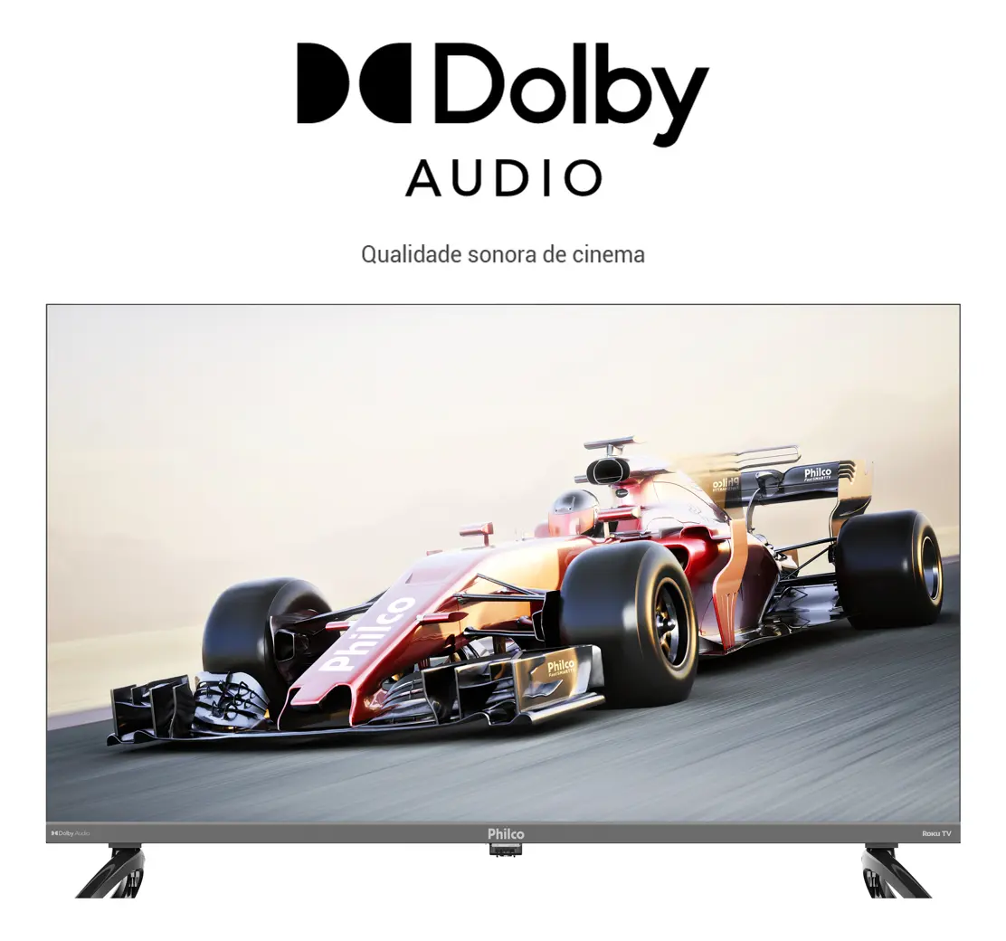 Smart Tv 43 Philco P43vik Roku Led Dolby Audio Wi-fi Hdmi Hdr Full Hd 110/220v